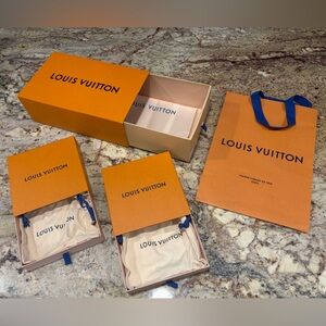 Authentic Louis Vuitton Boxes/Bag Collection